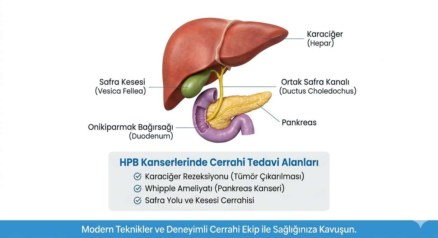Karaciğer, Pankreas ve Safra Yolları Kanserleri (Hepatopankreatobiliyer Kanserler)